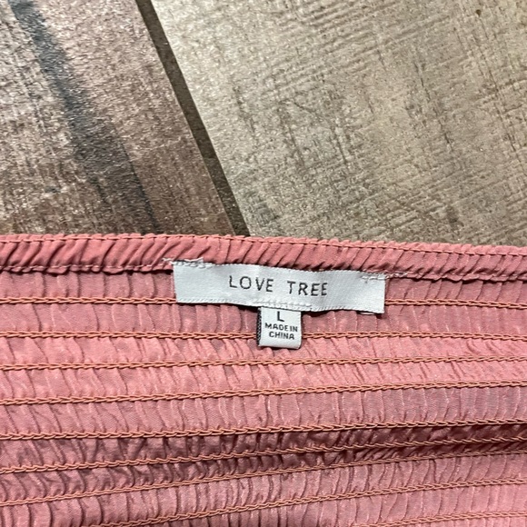 Love Tree Ruched Pink Bodycon Mini Dress with Drawstring - Picture 4 of 11